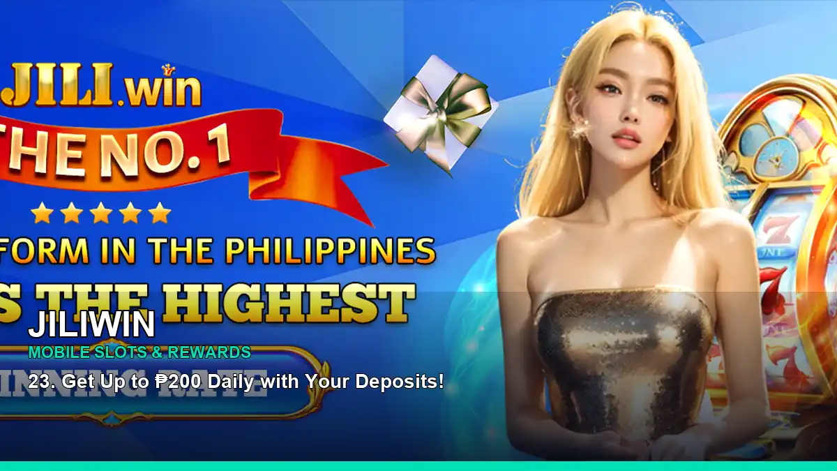 JILIWIN featured mobile casino slots for Philippine players